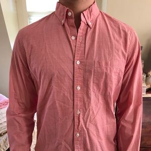 J. Crew, men’s pink button down